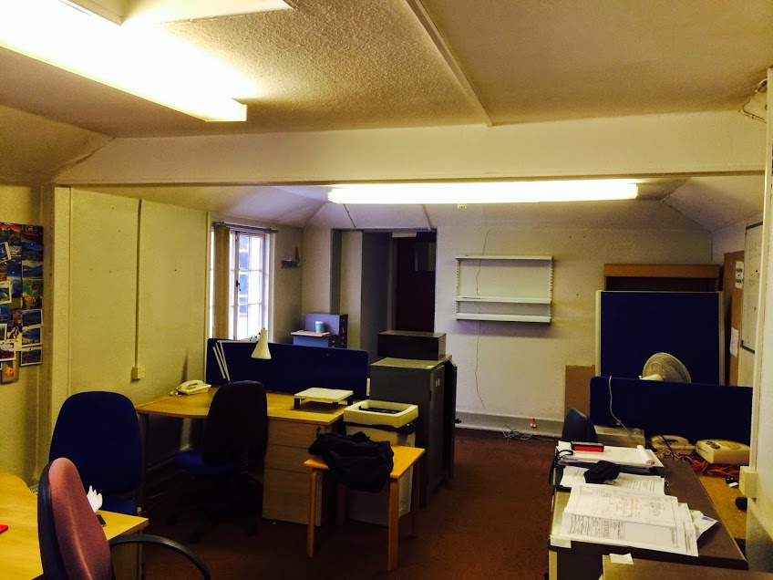 Staff office refurbishment, Kingston Uni,Surrey